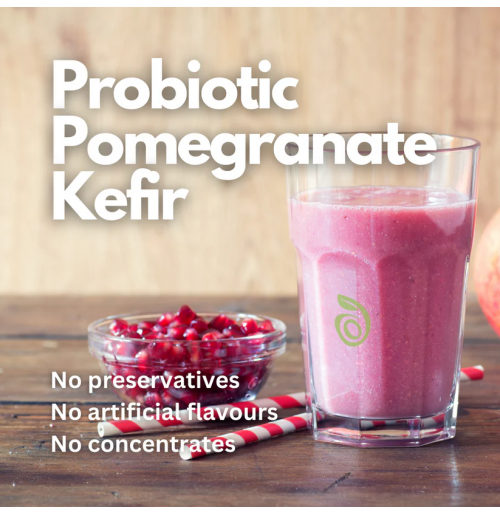 *Probiotic KEFIR - Pomegranate - 220 ml (by Satva Farm)